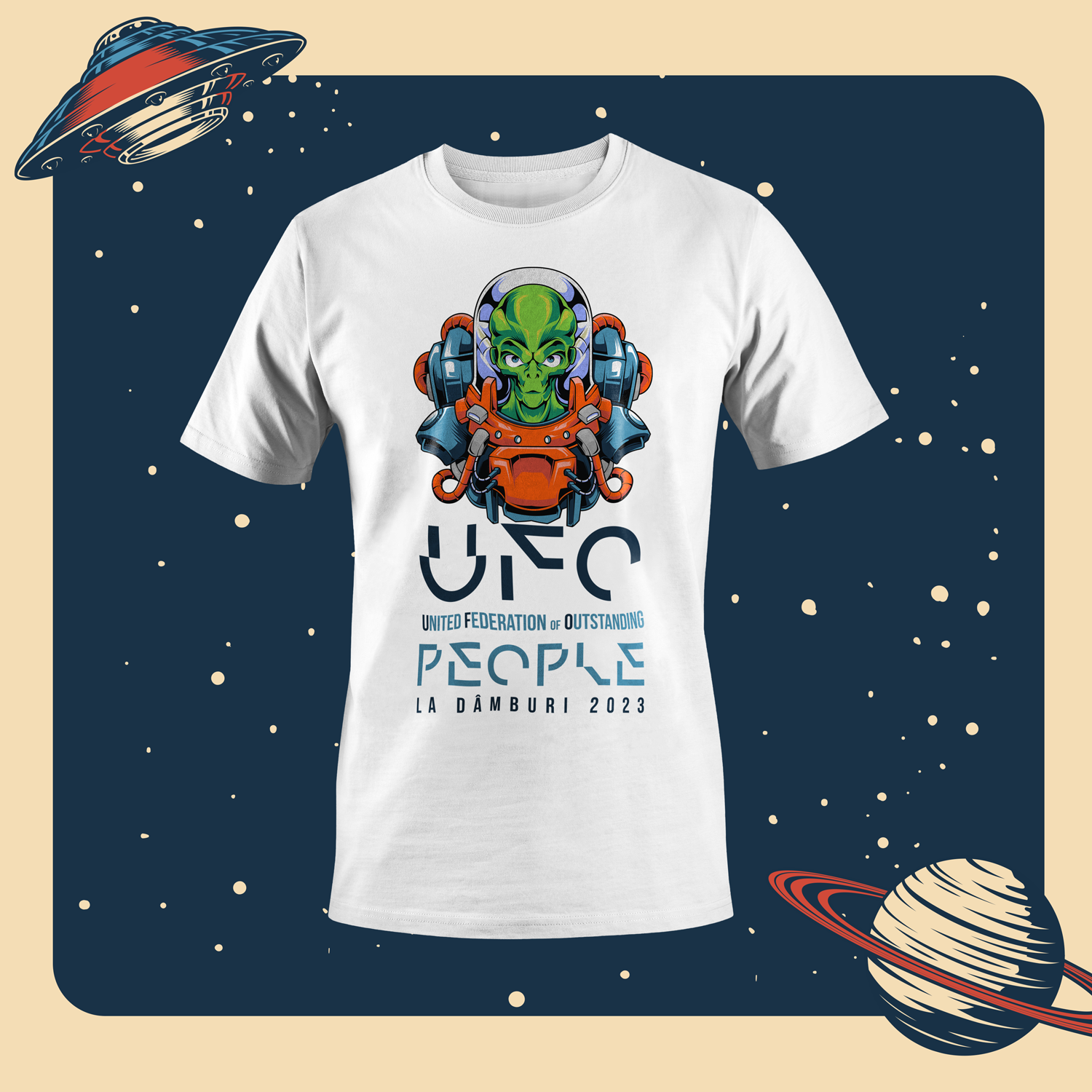 Tricou – UFO People – United